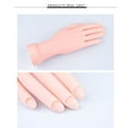 thumbnail image 4 of Nail Practice Hand Model for Beginners Realistic Rubber Training Mannequin, 4 of 5