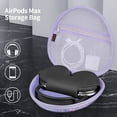 thumbnail image 3 of Fintie Hard Case for AirPods Max 2 (2026) & AirPods Max 1 (2024/2020) – Shockproof Protective Travel Carrying Case with Auto Sleep/Wake (Lilac Marble), 3 of 7