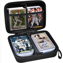 Baseball Card Holder Fit for Topps 2021 Baseball Cards, Sports Cards Case Storage Holds Up to 450 Pcs, Trading Card Box with Removable Divider (Bag Only)