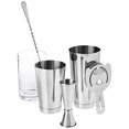 thumbnail image 1 of Barfly Essential Deluxe Mixing Cocktail Kit, Stainless Steel (M37131), 1 of 6