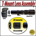 thumbnail image 4 of 500-1000mm f/8 High Definition Preset Telephoto Lens for Canon FD SLR Camera, 4 of 6