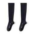 thumbnail image 2 of Neinkie 1 Pair Compression Stockings Striped Stretchy Long Tube Anti-Fatigue Sporty Socks for Running Climbing Riding, 2 of 7