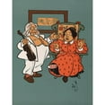 thumbnail image 2 of William Wallace Denslow 19x24 Gold Ornate Framed and Double Matted Museum Art Print Titled - Denslow's Mother Goose Pl 52 (1901), 2 of 4