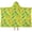 Dinosaur and Cactus Light Green Pattern, variant on DarkGreen Cartoon Dinosaurs Eggs Pattern Hooded Bath Towel Wrap for Teens Ages 3 To 12, Soft Lightweight Quick Dry Microfiber Bath Beach Pool, 50"x30"
