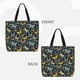 thumbnail image 2 of Easygdp Flowers Butterfly Bolsa Tote para Mujer, Bolso de Hombro para Trabajo, Playa, Viajes, Compras y Supermercado, 2 of 7