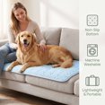 thumbnail image 5 of Deago Summer Dog Cooling Mat, Washable Ice Silk Self Cool Pad for Small Medium Large Dogs and Cats, Pet Sleeping Pad for Crate, Bed, Indoor & Outdoor Floor, Car Seats, 5 of 9