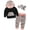 Black+headband, variant on Infant Baby Girl Floral Pattern Long Sleeve Hooded Sweatshirt and Pants Cotton Outfit
