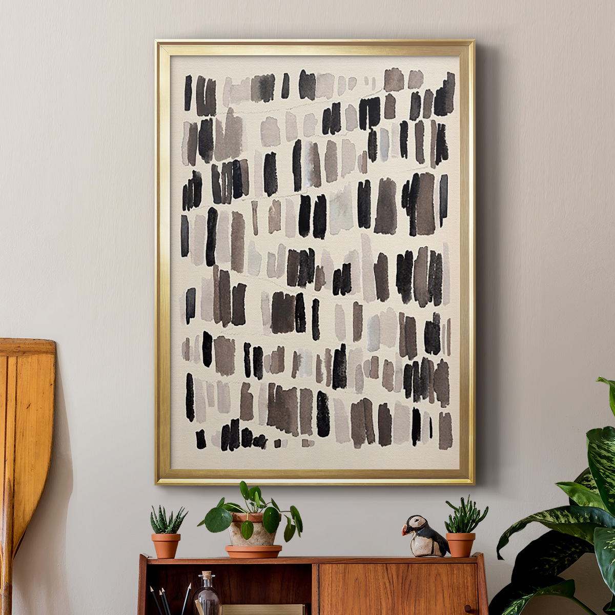 Chalk and Flint I Premium Framed Print, in Gold, Black, or Silver - Ready to Hang
