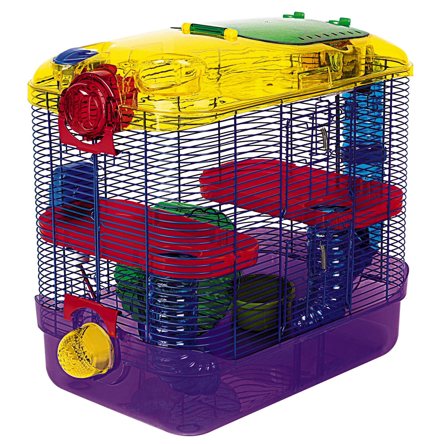 Super Pet Critter Trail Dazzle Turn-About Habitat Cage For Hamsters and Gerbils 