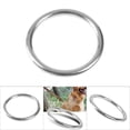 thumbnail image 2 of 304 Stainless Steel Boat Marine Welded Ring O Round Ring Polished Circle 6*60mm, 2 of 9