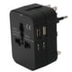 thumbnail image 2 of Adaptador de Enchufe de Viaje Universal Adaptador de Enchufe Internacional Convertidor de Corriente de Cargador de Pared en Todo el Mundo para EEUU UU Reino Unido UE Australia ANGGREK  Otros, 2 of 8