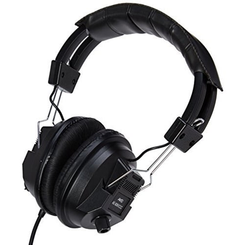 Ergoguys Switchable Stereo/Mono Headphone with Voume Control, Black