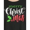 thumbnail image 5 of Holiday Time Womens's Christmas Graphic Tee, 5 of 5