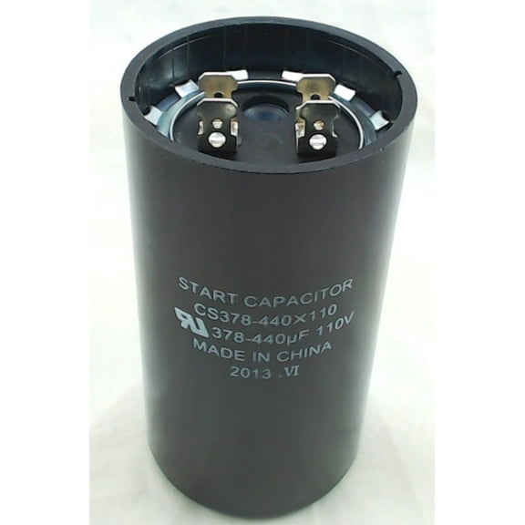 CS378-440X110, Start Capacitor Round 378-440 Mfd. 110 Volt