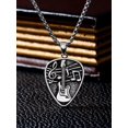 thumbnail image 5 of Guitar Pick Necklace for Men 925 Sterling Silver Music Necklace Guitar Picks Pendant Music Note Necklace R&B Music Jewelry Christmas Valentine's Day Gift for Guitarist Music Lover Musicians, 5 of 10