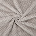 thumbnail image 5 of Unique Bargains Soft Flannel Fleece Velvet Blanket Camel 90" x 108", 5 of 8