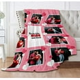 thumbnail image 5 of Customized Photo Collage Blanket-Wedding Blanket. Soft Fleece Throw Blanket, Personalized Picture Blanket. Gift for Wedding, Christmas, Birthday & Anniversary.(Photo Blanket- 07, 50" X 60") Blankets, 5 of 5