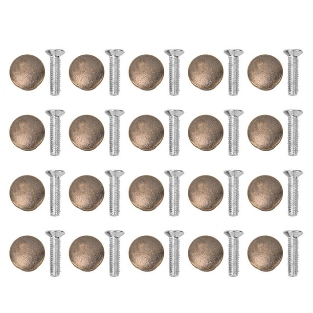 20 Set Mini Mushroom Head Handle Nipple Nail Small Drawer Cabinet Jewelry Boxes Knobs Pulls