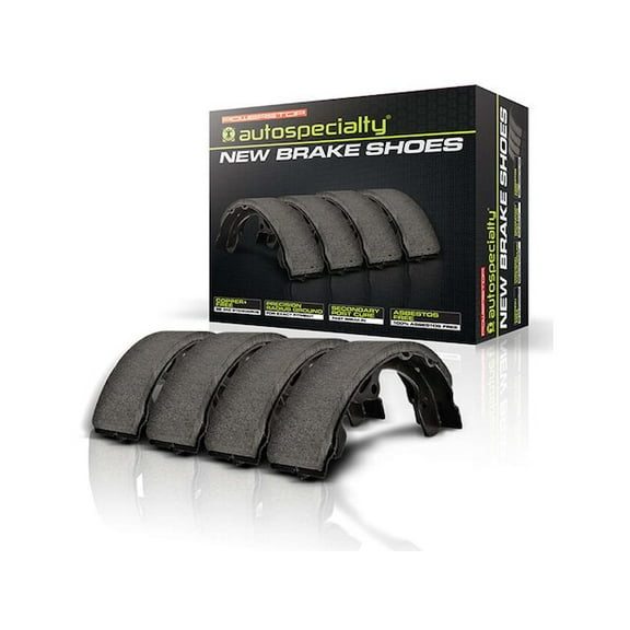 Rear Brake Shoe Set - Compatible with 1978 - 1984 BMW 733i 1979 1980 1981 1982 1983