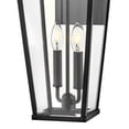 thumbnail image 3 of 17504BK Hinkley Lighting Dawson - 10W 2 LED Outdoor Medium Wall Lantern-22 Inches Tall and 8 Inches Wide, 3 of 12