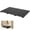 Black, variant on Bamboo Bath Mat, 21.2'' x 14.2" Non-slip Shower Mat Eco-Friendly Natural Bamboo Bath Rug, Waterproof Bathtub Mat with Raised Feet, Anti-skid Shower Floor Mat for Bathroom Spa