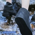 thumbnail image 3 of Minnieouse Cubiertas de zapatos de látex impermeables, cubierta de lluvia antideslizante reutilizable, Protector de deportes de ciclismo, botas Accesorios de calzado Azul L, 3 of 6