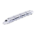 thumbnail image 4 of MERIGLARE High Speed Rail Toy Linked Toy Train Set for Child Ages 3+ Years Gift 4 Carriage, 4 of 9