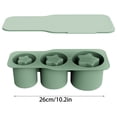thumbnail image 3 of ReTeiv Home and Kitchen Essentials Upgraded Silicone Ice Tray And Mold Large Size Cylindrical Coffee Ice Tray For Refrigerator With Lid And Glass Accessories, 3 of 4