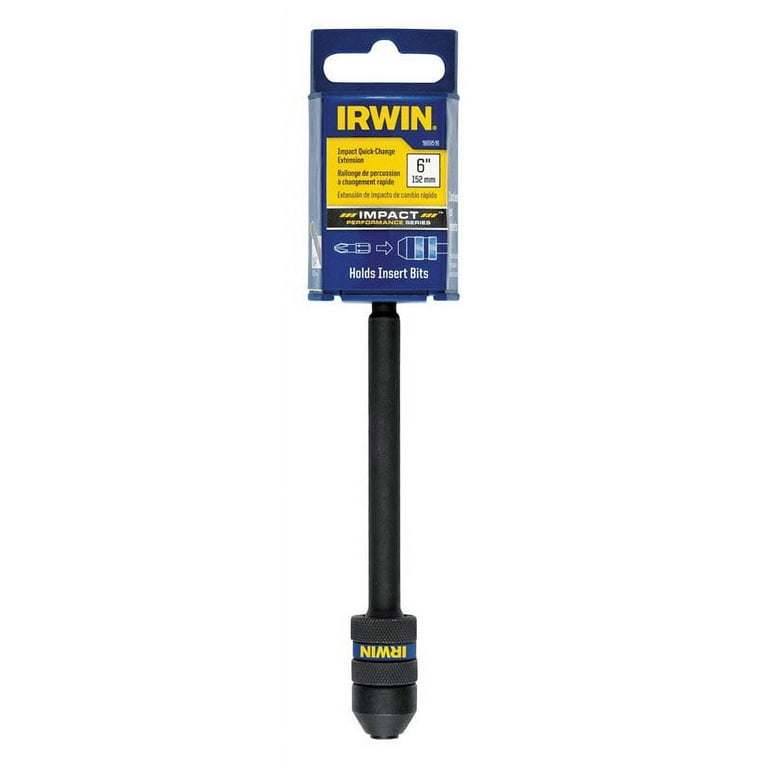 IRWIN 1/4-in Hex Quick Connect 6-in Drill Bit Extension IRWIN 1/4-in Hex Quick Connect 6-in Drill Bit Extension