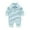 Light Blue, variant on lnmuld Cute Sweaters Babys Girls Boys Knit Sweater Patchwork Spring Winter Long Sleeve Romper Jumpsuit Clothes Size:9-12 Months
