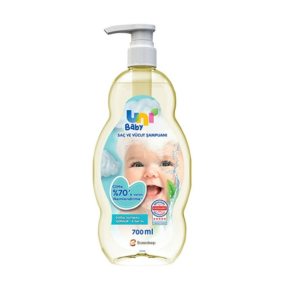 Uni Baby Hair and Body Shampoo 700 ml