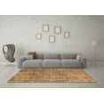 thumbnail image 3 of Ahgly Company Indoor Round Oriental Brown Industrial Area Rugs, 8' Round, 3 of 4