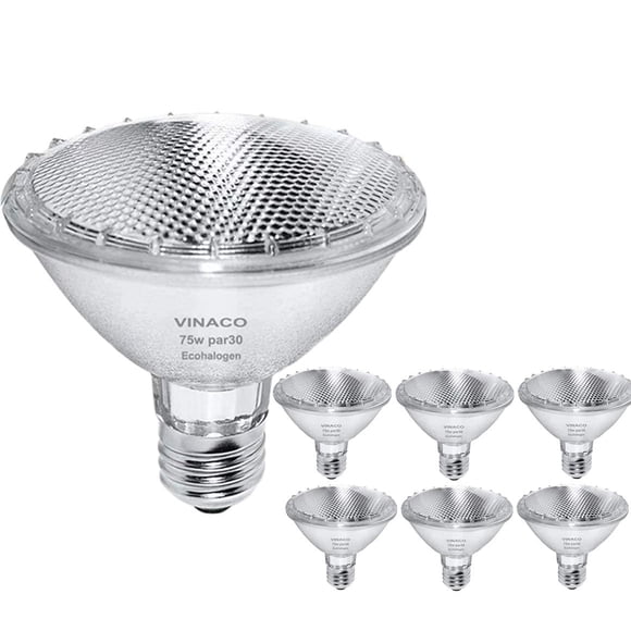Bombillas Vinaco Par30 de 75 W, 120 V, regulables, 3000 K, blanco cálido