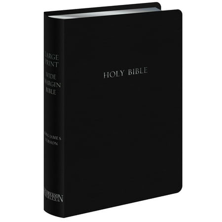 Large Print Wide Margin Bible-KJV (Best Wide Margin Bible)