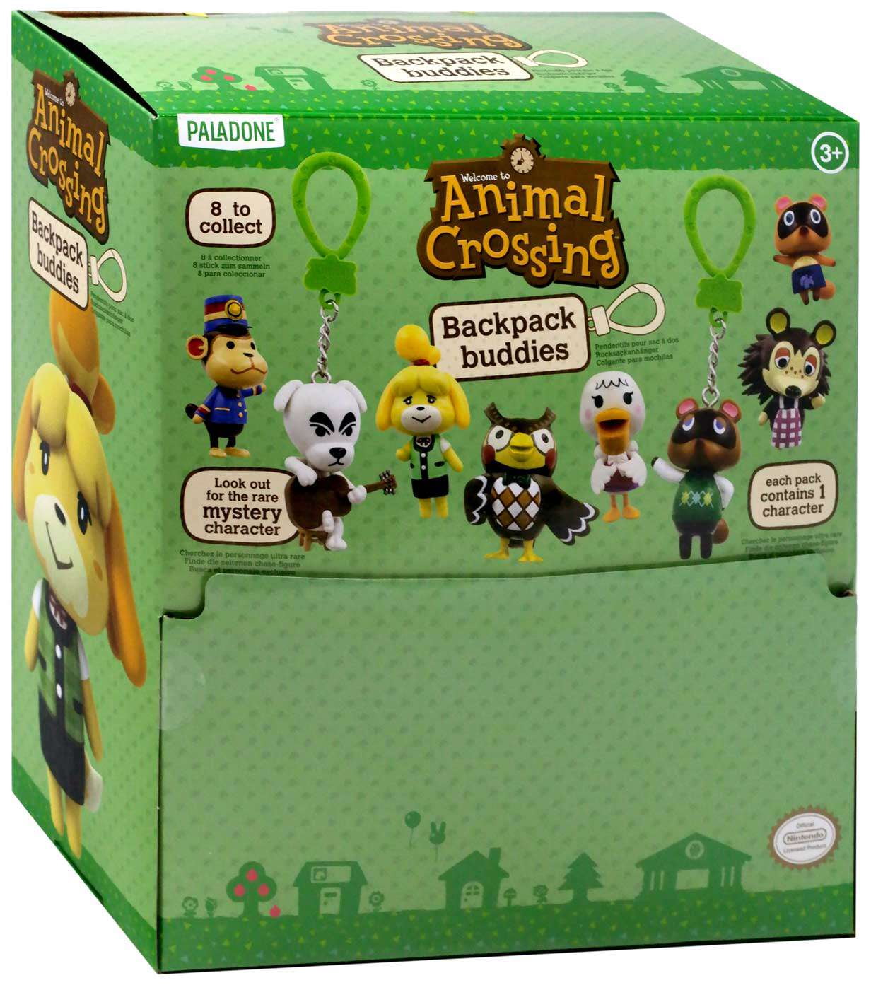 Animal Crossing Backpack Buddies Mystery Box (12 Packs)