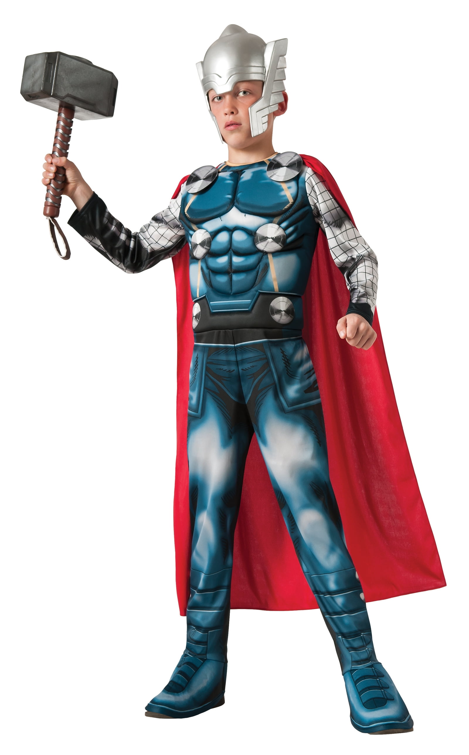 10-12 Avengers Marvel Thor Muscle Chest Child Costume Size Large 