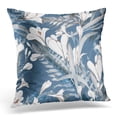 thumbnail image 1 of EREHome Blue Abstract with Crocosmia Flowers Colorful Beautiful Pillow Case Pillow Cover 20x20 inch, 1 of 1