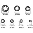 thumbnail image 3 of Starlock Rondelles 280 Pcs Métal Acier Interne, 2024 Ping, 3 of 4
