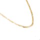 thumbnail image 2 of Cadena Collar Torsal Figaro 5mm Unisex 60cm Chapa de Oro 18k Ametrinaa MPCA0025, 2 of 5