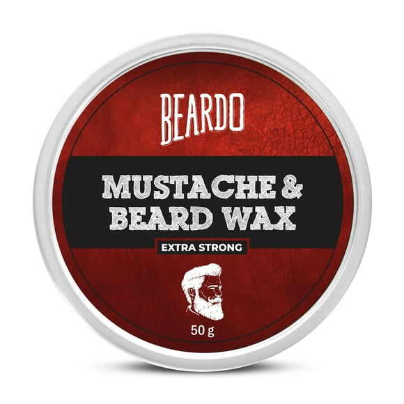 Beardo Beard & Mustache Wax - Extra Strong,50gm Each (Pack of 2)
