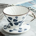 thumbnail image 3 of Ceramic Coffee Filter Funnel Pouring Over Coffee Dripper Home Brewing Essential, 3 of 16
