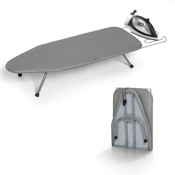 Tabla de planchar RAINHOL, mesa plegable con soporte para plancha, 31 x 12 cm