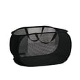 thumbnail image 2 of Collapsible Laundry Baskets Mesh Laundry Hamper with Side Pocket Foldable Clothes Hamper with Handles for Laundry Bathroom, 2 of 2