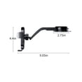 thumbnail image 3 of TopLLC Car Phone Holder, Suction Cup Phone Mount for Car Dashboard Windshield 360°Rotatable Cell Phone Holder with Foldable Long Arm Never Blocking 2 in 1 Hands Free Universal Automobile Cradle, 3 of 8