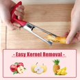 thumbnail image 1 of Coreer, Multi-Purpose Corer Tool, Quick Corer, Easy to Use Pear Shaped Pineapple Kitchen Tool, 1 of 5