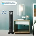 thumbnail image 4 of PureGuardian 29" Oscillating 3-Speed Space-Saving Tower Fan, TF2113B, New, 4 of 7