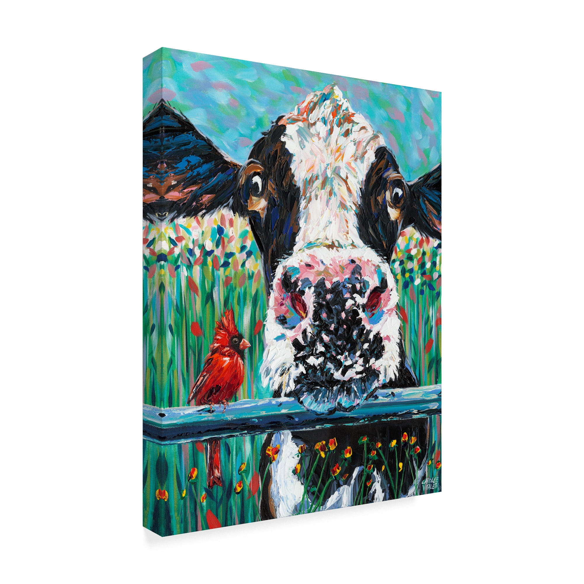 Trademark Fine Art 'Farm Buddies I' Canvas Art by Carolee Vitaletti