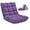 Purple, variant on QRKD Floor Chair with Back Support, Foldling Gaming Sofa Chair with Comfy Cushion, Adjustable 14-Position Meditation Chairs, Lazy Lounge Recliner Reading Seat for Adults, Kids (Grey)