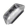 thumbnail image 1 of Kearding Fiambreras rectangulares duraderas y prácticas, 50 bolsas, hechas de papel de aluminio, cajas de papel de aluminio grueso, cajas de Herramientas y accesorios para hornear Soltero descubierto, 1 of 6
