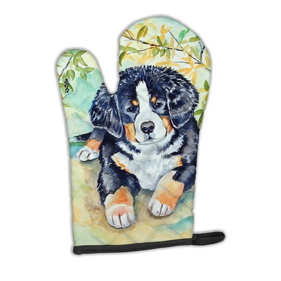 Bernese Mountain Dog Puppy Oven Mitt